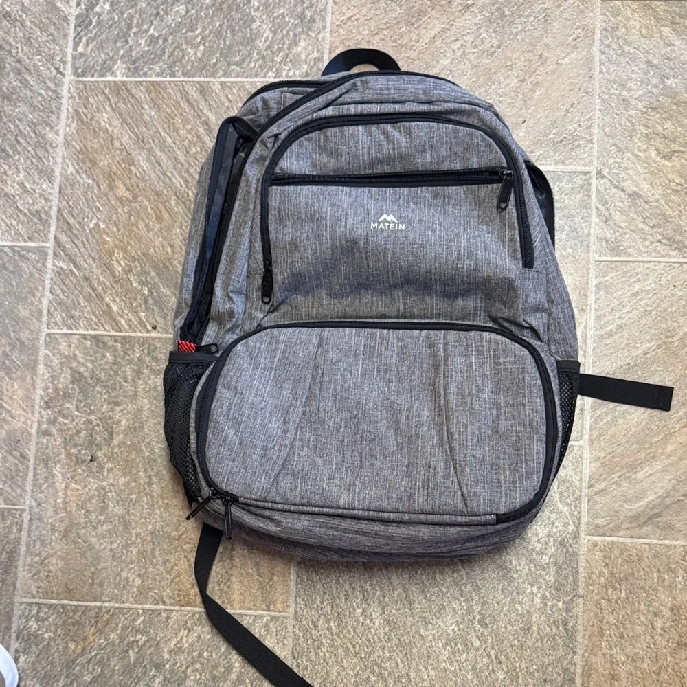 Haten Gray Men's Backpack - Picture 1 of 1